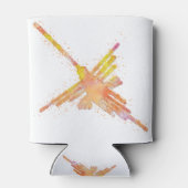 Waterverf Nazca Hummingbird Blikjeskoeler (Achterkant)