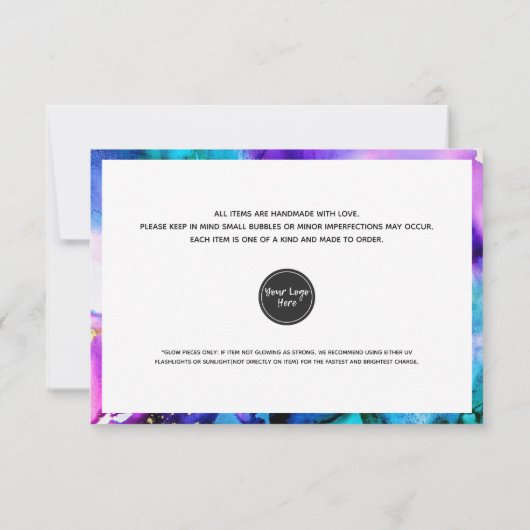 Waterverf Nazorginstructies 2 (Achterkant)