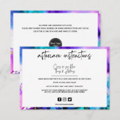 Waterverf Nazorginstructies 2 (Voorkant / Achterkant)