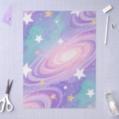 Waterverf Nebula Swirls Patroon ontwerp Tissuepapier (Craft)