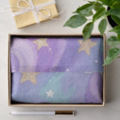 Waterverf Nebula Swirls Patroon ontwerp Tissuepapier (Geschenk)