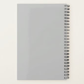 Waterverf Nerdy Penguin Planner (Achterkant)