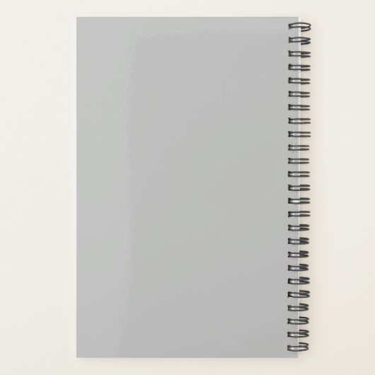 Waterverf Nerdy Penguin Planner (Achterkant)