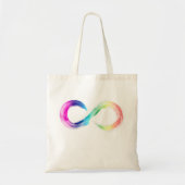 Waterverf Neurodiversiteit Tote Bag (Voorkant)