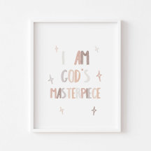 Waterverf Neutraal Gods meesterwerk poster