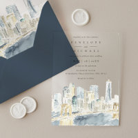 Waterverf New York City Verenigde Staten Bestemmin
