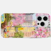 Waterverf New York Cityscape Telefoon Case (Achterkant (horizontaal))