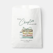 Waterverf Nieuw Chapter Baby shower Bedankzakje (Voorkant)