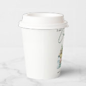 Waterverf Nieuw Chapter Baby shower Papieren Bekers (Rechts)