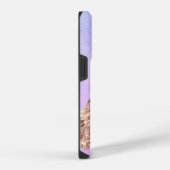 Waterverf nieuwsgierig Judgmental Hawk Funny Bird iPhone Hoesje (Rechterkant)