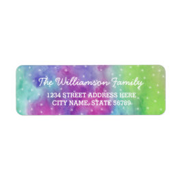 Waterverf Normaal licht Retouradres label