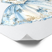 Waterverf Notenkraker Ballet Christmas Tutu Poster (Hoek)