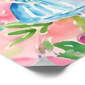 Waterverf Notenkraker en Clara Christmas Poster (Hoek)