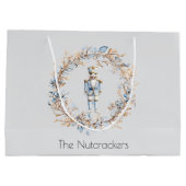 Waterverf notenkraker kerst groot cadeauzakje (Achterkant)