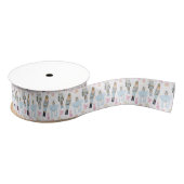 Waterverf notenkraker kerst grosgrain lint (Spoel)