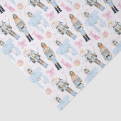 Waterverf notenkraker kerst tissuepapier (Detail)