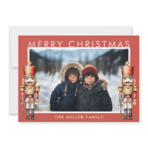 Waterverf Notenkraker Modern Minimal Christmas