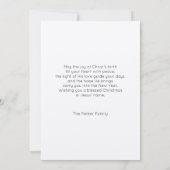  Waterverf Notenkraker Trio Kerst Kaart (Achterkant)