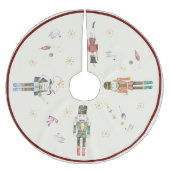 Waterverf notenkrakers thema kerst kerstboom rok (Voorkant)