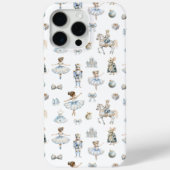 Waterverf Notenkrakerspatroon Case-Mate iPhone Case (Achterkant)