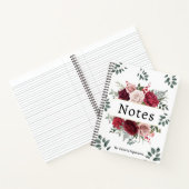 Waterverf - Notitieboek voor Floral aangepaste naa (Binnen)