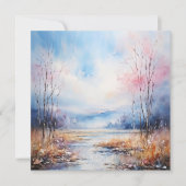 Waterverf Notitiekaartje (Voorkant)