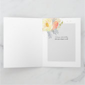 Waterverf nummer 16 Gepersonaliseerde 15e Verjaard Kaart (Binnen)