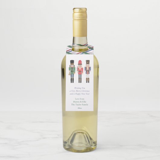 Waterverf Nutcracker Client Appreciation Cadebot Flessenhanger (Op fles)