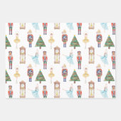 Waterverf Nutkraker Ballet Inpakpapier Vel (Voorkant 2)