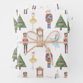 Waterverf Nutkraker Ballet Inpakpapier Vel (In situ)