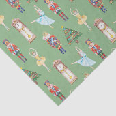 Waterverf Nutkraker Ballet Tissuepapier (Detail)