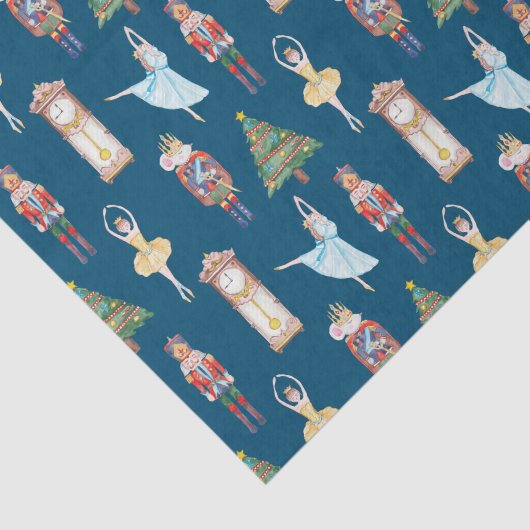 Waterverf Nutkraker Ballet Tissuepapier (Detail)