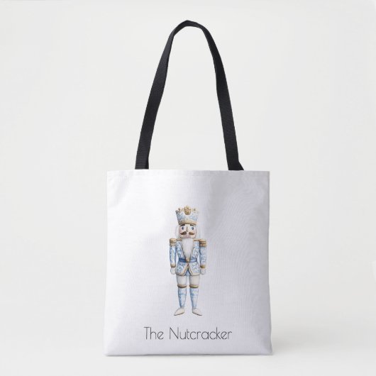 Waterverf Nutkraker Ballet Tote Bag (Voorkant)