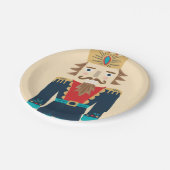 Waterverf Nutkraker PapierBorden Papieren Bordje (Gekanteld)