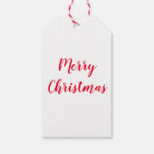 Waterverf Nutkraker Thlekte Label met kerstcadeaus Cadeaulabel (Achterkant)