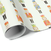 Waterverf Nutkraker Verpakkingspapier Cadeaupapier (Rol Hoek)