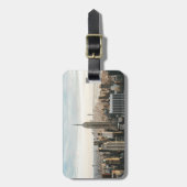 Waterverf NYC Travel Destination Bagagelabel (Voorkant verticaal)