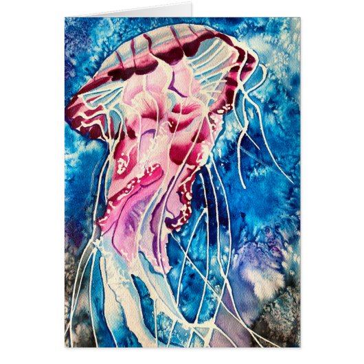 Waterverf oceaan (Voorkant)