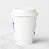 Waterverf oceaan dolfijn baby shower papieren bekers (Links)