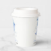 Waterverf oceaan dolfijn baby shower papieren bekers (Rechts)