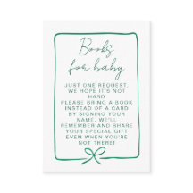 Waterverf Oceaan Groen Baby Shower Boeken Voor Bab