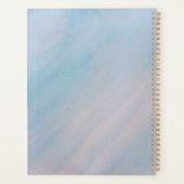 Waterverf Oceaan Moeder en Baby Harp Seal Planner (Achterkant)