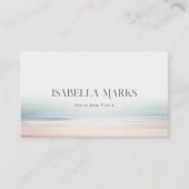 Waterverf Oceaan Visitekaartjes (Voorkant)