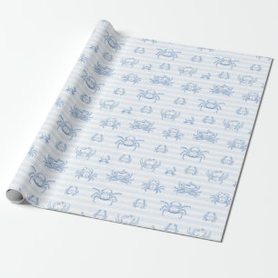 Waterverf Oceaan Zee Dieren Patroon Cadeaupapier