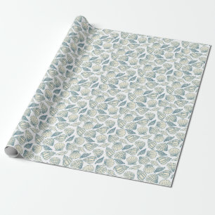 Waterverf Oceaan Zee Dieren Patroon Cadeaupapier
