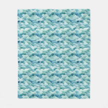 Waterverf oceaangolven