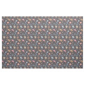 Waterverf Oceaanleven Gestructureerd Donkerbruin Stof (Yard (91,4 cm))