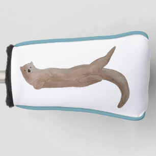 Waterverf Ocean Animal Zee Otter Golfheadcover