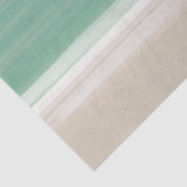 Waterverf Ocean Beach Turquoise Zand Tissue Papier (Detail)