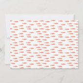 Waterverf Ocean Birthday Kaart (Achterkant)